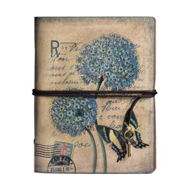 Imagem de Caderno vintage recarregável de couro MALEDEN 14x19cm