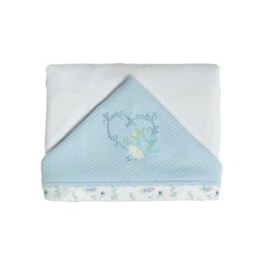 Imagem de Toalha de Banho Infantil Serena - Azul - Hug