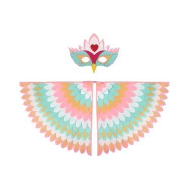 Imagem de Fantasia De Halloween Para Crianças Com Máscara De Asas De Animais, Pa