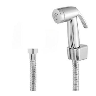Imagem de Ducha Higiênica Engate Flexível Aço Inox 1,20 Metros + Gatilho Top Com