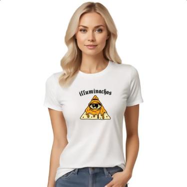 Imagem de Camiseta Baby Look Illuminachos com cheddar, P