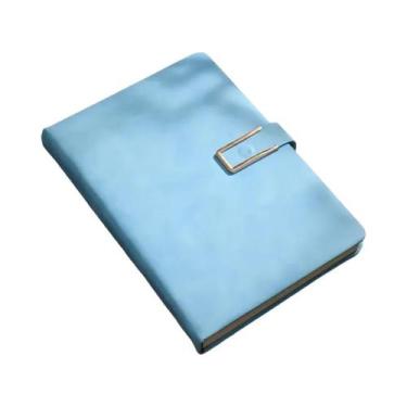 Imagem de Caderno Retro A5 De Couro Macio Com 200/360 Páginas Para Estudantes, E