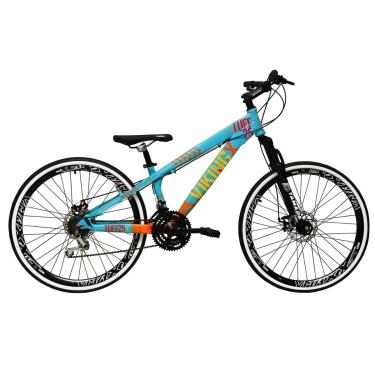 Imagem de Bicicleta Aro 26 Vikingx Tuff 21v Alumínio Freio a Disco Suspensão Aros Vmaxx-Unissex