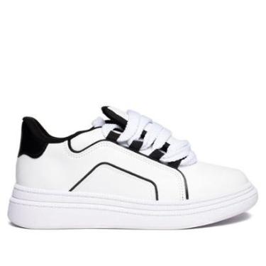 Imagem de Tênis Feminino Moleca Bold Laces Street Dulce Maria 5816-Feminino