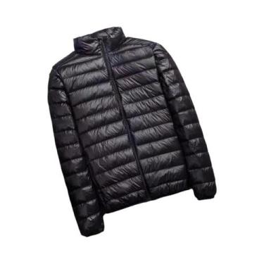 Imagem de Masculino 0-10  Jaqueta De Inverno Ultra Leve Com Capuz Em Plumas De P