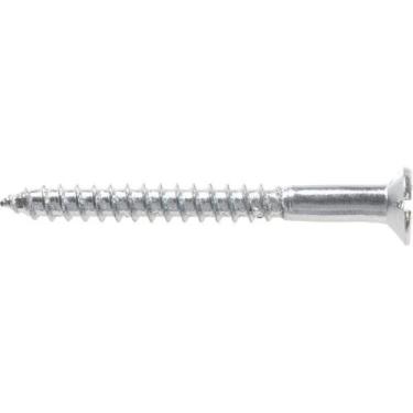 Imagem de Parafuso Madeira 4,8 mm x 50 mm, Cabeça Chata, Zincado, Vonder