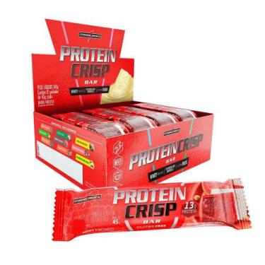 Imagem de Protein crisp bar barra de proteína crisp whey protein sabores c/ 12 u