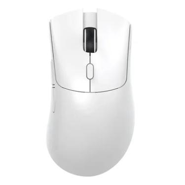 Imagem de Mouse Gamer Sem Fio Attack Shark R1, 18000 Dpi, 55g, Tri-mode, Sensor Paw3311, Branco
