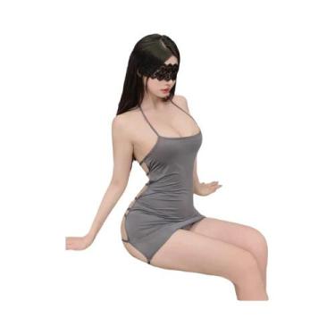 Imagem de Fantasia De Cosplay De Freira Travessa, Traje De Lingerie Sexy De Conv