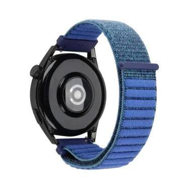 Imagem de Pulseira De Nylon Trançada De 20/22mm Para Garmin Amazfit GTR 4, GTS 4