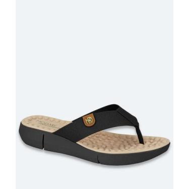 Imagem de Rasteirinha Feminina Conforto Modare Preto-18205, Preto, 36