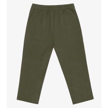 Imagem de Calça Feminina Plus Moletom Felpado Secret Glam Verde, Plus G3, Verde