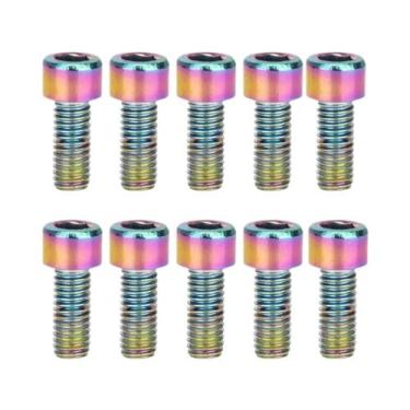 Imagem de Parafusos Sextavados M5*12mm Para Suporte De Garrafa De Água De Bicicl