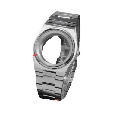 Imagem de Caixa De Relógio Polida De 40mm Para Modelo PRX Super Player Com Mostr