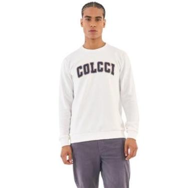 Imagem de Moletom Colcci Slim Com Estampa Em Logo Off Shell Masculino-Masculino