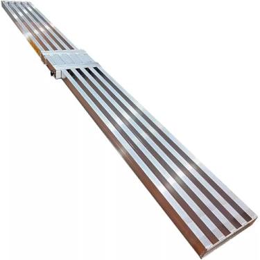 Imagem de Plataforma De Trabalho Prancha De Trabalho Telescópica De Alumínio, Plataforma De Andaime Com Plataforma Antiderrapante Acessório De Escada De Andaime, Prancha De Andaime Par, 195.5cm(6.4ft)