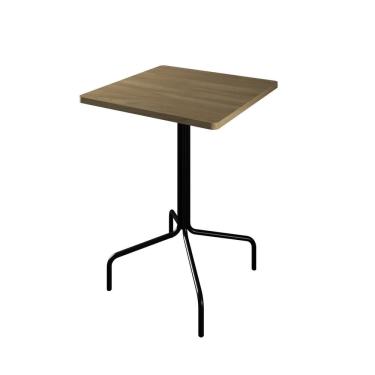 Imagem de Mesa para Sala de Jantar Bistrô Quadrada 80cm Barcelona Ciliegio