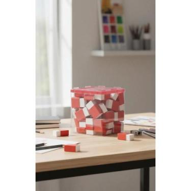 Imagem de Borracha Plástica Branca Profissional Cx. 24 Uni - Congratulations Sto