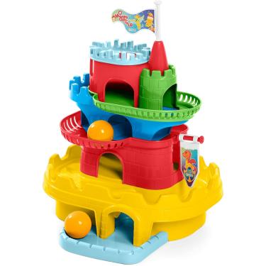 Imagem de Monta Castelo Brinquedo Educativo Blocos p Montar 893 Tateti