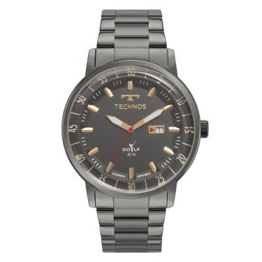 Imagem de Relógio TECHNOS masculino golf grafite cinza 2115UBX/1F