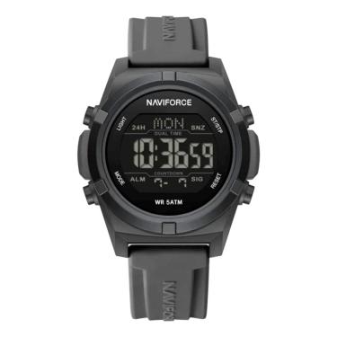 Imagem de Relógio Masculino LCD Duplo Esportivo 5ATM à Prova D`água