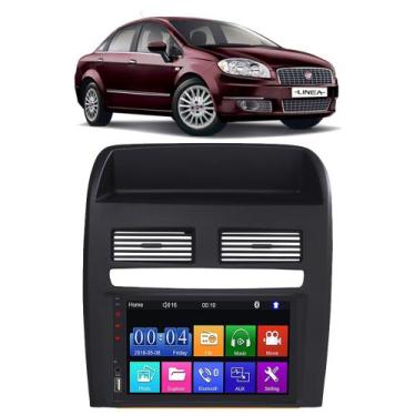 Imagem de Kit Multimidia MP5 7 Pol Linea 09 10 12 14 TouchScreen + Moldura Paine