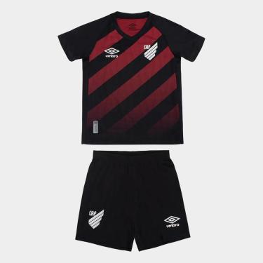 Imagem de Kit Infantil Athletico Paranaense I 26/27 Umbro-Unissex