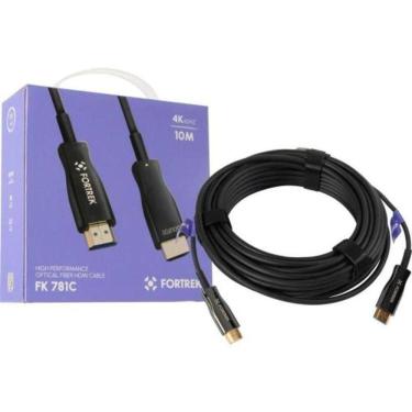 Imagem de Cabo Hdmi Fibra óptica 4k Fk781c 10m Fortrek