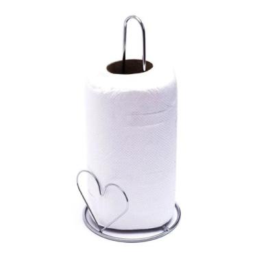 Imagem de Porta Papel Toalha de Metal Coração Condor
