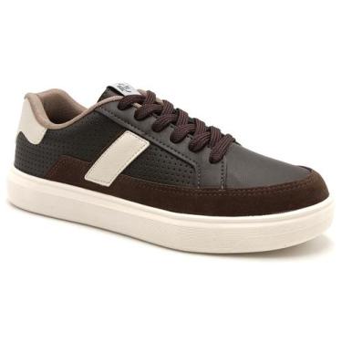Imagem de Sapatênis Maculino Casual Brsport 2274.117, 40, Cafe