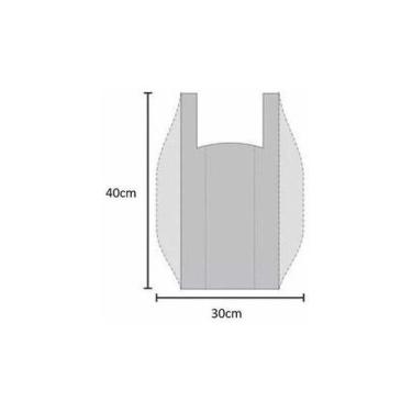 Imagem de Sacolas Plasticas Branca Reciclada Reforçada 90x100 10 Kg - PREMIUM
