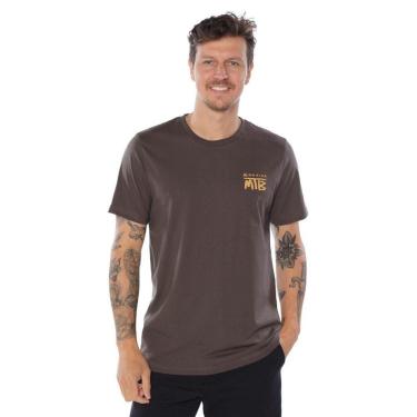 Imagem de Camiseta Go Bike Casual Ciclismo MTB Básica Cinza-Masculino