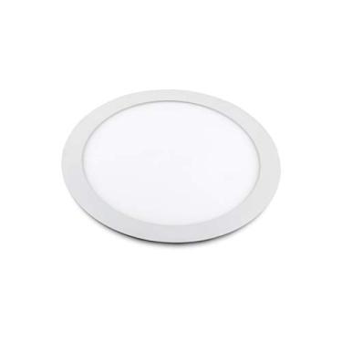 Imagem de Painel de Embutir Slim LED 1 3000K, LLUM Bronzearte, 34648, 18W, Branco, 22,5cm