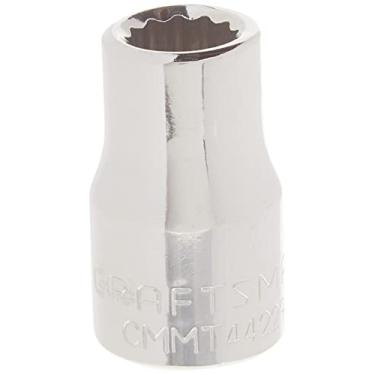Imagem de CRAFTSMAN Soquete raso, métrico, unidade de 1,27 cm, 11 mm, 12 pontos (CMMT44229)