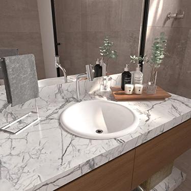 Imagem de Kit Cuba Sobrepor Lume com Válvula ABS e Torneira DL05 Branco