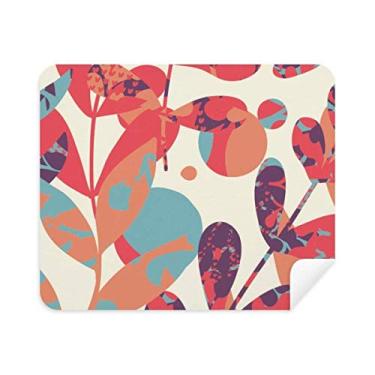 Imagem de Pano de limpeza de pintura de flores Folhas Outonais Limpador de tela 2 peças Tecido de camurça