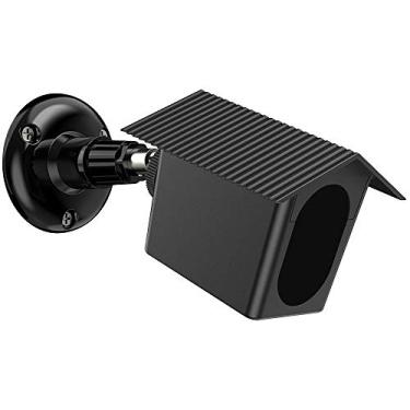 Imagem de Estojo de proteção para ARLO HD Camera Case Suporte de Montagem na Parede Capa Protetora com Suporte de Plástico Uso Interno e Externo À Prova D 'Água Sem Fio Black 1pcs
