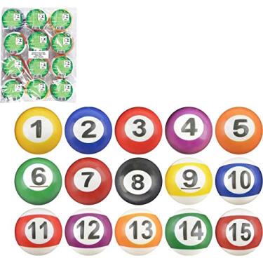 Imagem de Bola Infantil, Art Brink, Macia, Snooker, 6,3 cm, Unidade, Sortidas