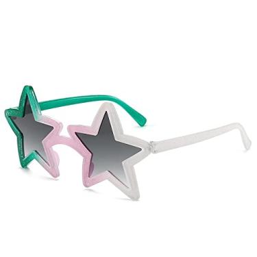 Imagem de Óculos de Sol Pentagrama Personalidade Moda Óculos de Sol Tendência Festa Engraçado Praia Óculos de Sol, 8, Tamanho Único