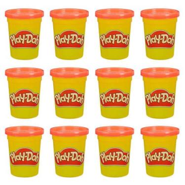 Imagem de Play Doh Kit Com 12 Potes Massinha Grande Vermelha - Hasbro