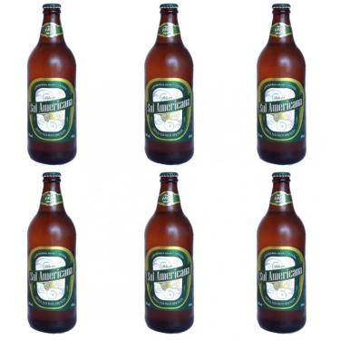 Imagem de Pack 6 Cerveja Artesanal Pilsen Puro Malte Sul Americana 600 Ml