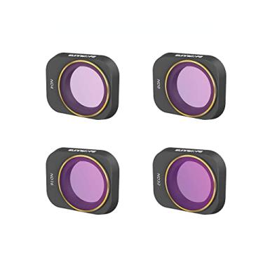 Imagem de Filtro de lente de câmera para drone Mini 3 Pro MCUV CPL ND4 ND8 ND16 ND32 ND/PL kit de filtros para DJI Mavic Mini 3 Pro (4 peças de filtro ND)