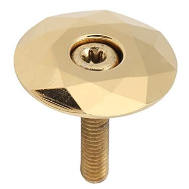 Imagem de Shanrya Capa para fone de ouvido, fone de ouvido durável para mountain bike (dourado)