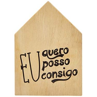 Imagem de Arte Maníacos Totem Eu Quero, Eu Posso, Eu Consigo - 15x23cm