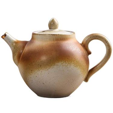 Imagem de PAYNAN Chaleira de porcelana tradicional chinesa feita à mão criativa chaleira de chá