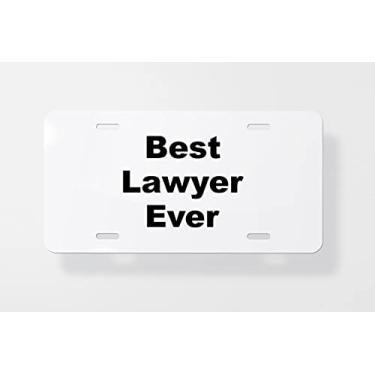 Imagem de Capa para placa de licença de advogado – Capa para placa de carro – Capa para placa de carro 15,24 x 30,48 cm