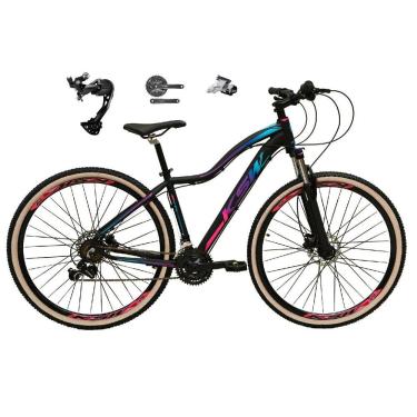 Imagem de Bicicleta Feminina 29 Ksw Mwza Câmbio Traseiro Shimano Alívio e Altus 27v Freio Hidrául...
