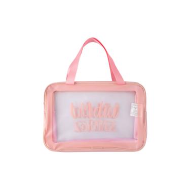 Imagem de Necessarie Transparente Grande Multiuso Com Alça 