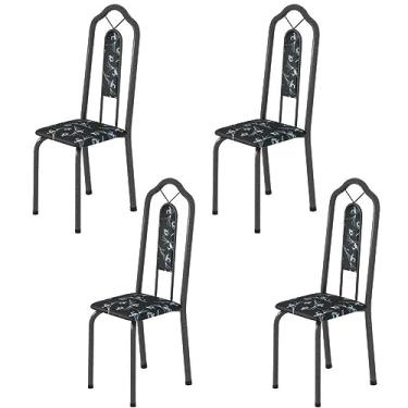 Imagem de Kit 4 Cadeiras Tubular Bianca Soma Móveis