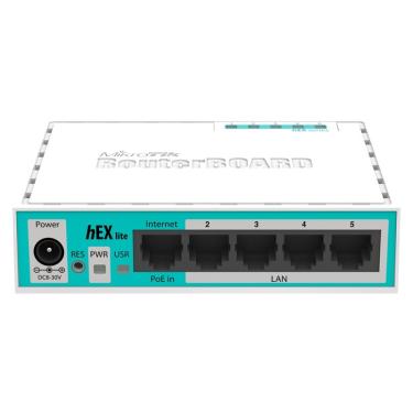 Imagem de Roteador Mikrotik Hex Series rb 750R2 5 Portas 10/100MBPS